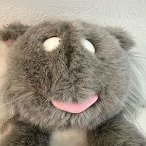 Vintage Sandra Boynton 12" Claude, Cat 1986 Zoominary Plush Stuffed Toy